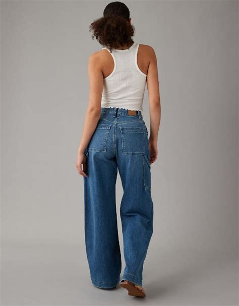 Real Good AE <strong>Dreamy Drape</strong> Stretch <strong>Super High</strong>-<strong>Waisted Baggy</strong> Wide-Leg Pant $29. . Dreamy drape super high waisted baggy jeans